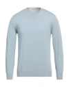Altea Man Sweater Sky Blue Size Xxl Cotton In Blue