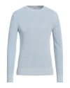 Altea Man Sweater Sky Blue Size M Linen, Cotton