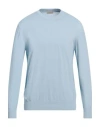 Altea Man Sweater Sky Blue Size Xl Cotton