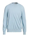 Altea Man Sweater Sky Blue Size Xxl Cotton