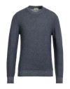 Altea Man Sweater Slate Blue Size Xs Virgin Wool In Gray