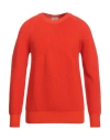 Altea Man Sweater Tomato Red Size L Virgin Wool