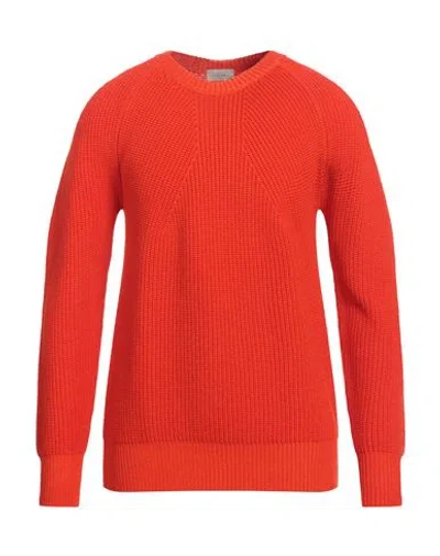Altea Man Sweater Tomato Red Size L Virgin Wool