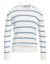 Altea Man Sweater White Size S Cotton
