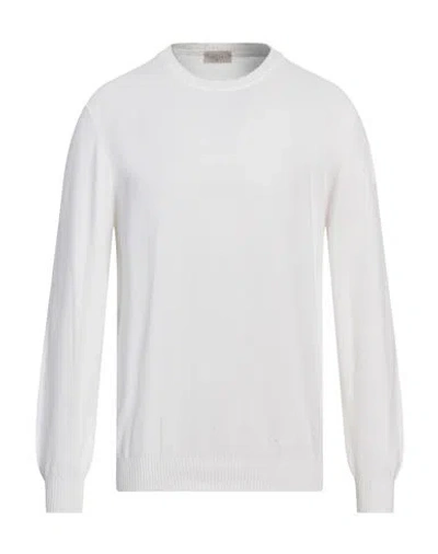 Altea Man Sweater White Size Xl Cotton