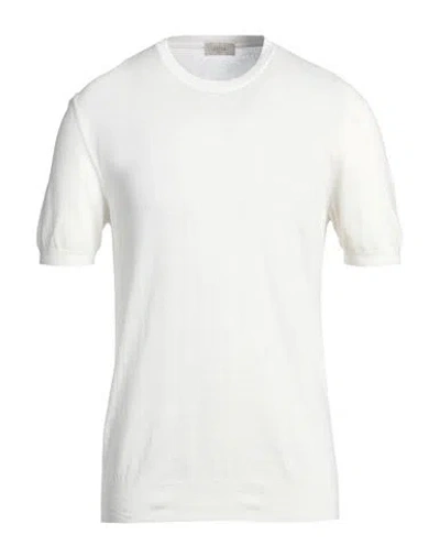 Altea Man Sweater White Size Xl Linen, Cotton