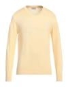 Altea Man Sweater Yellow Size L Lyocell, Cotton