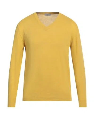 Altea Man Sweater Yellow Size M Linen, Cotton