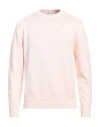 Altea Man Sweatshirt Light Pink Size L Cotton In Pink