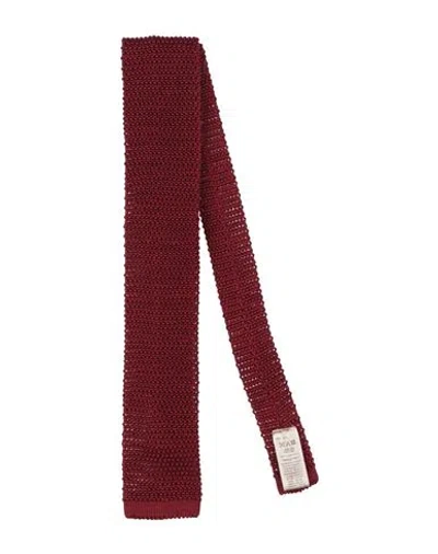 Altea Man Ties & Bow Ties Burgundy Size - Silk In Red