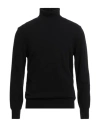 Altea Man Turtleneck Black Size S Cashmere