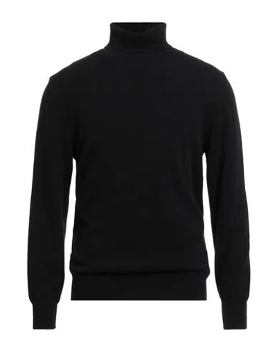 Altea Man Turtleneck Black Size S Cashmere