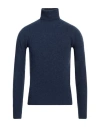 Altea Man Turtleneck Blue Size M Virgin Wool