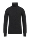 Altea Man Turtleneck Charcoal Size S Virgin Wool In Grey