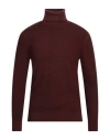 Altea Man Turtleneck Cocoa Size L Virgin Wool In Brown
