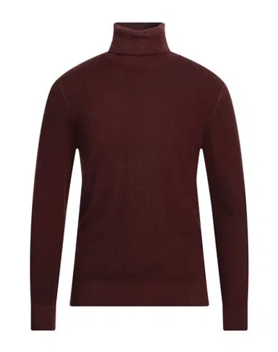 Altea Man Turtleneck Cocoa Size L Virgin Wool In Brown