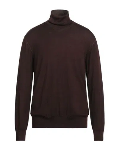 Altea Man Turtleneck Cocoa Size Xxl Virgin Wool In Brown