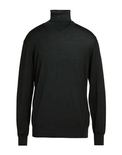 Altea Man Turtleneck Dark Green Size M Virgin Wool