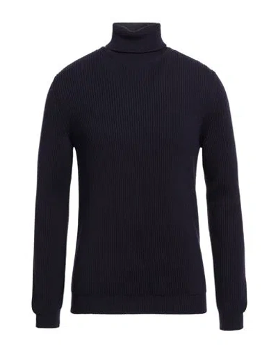 Altea Man Turtleneck Dark Purple Size M Virgin Wool