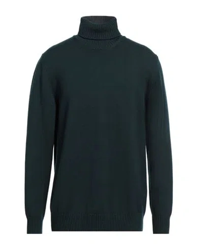 Altea Man Turtleneck Deep Jade Size Xxl Virgin Wool In Green