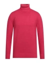 Altea Man Turtleneck Fuchsia Size M Virgin Wool In Pink