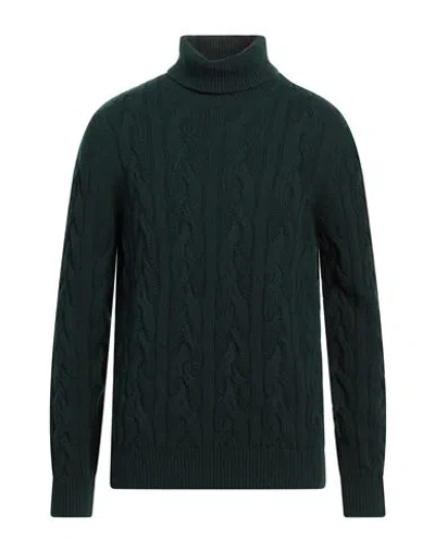 Altea Man Turtleneck Green Size L Virgin Wool