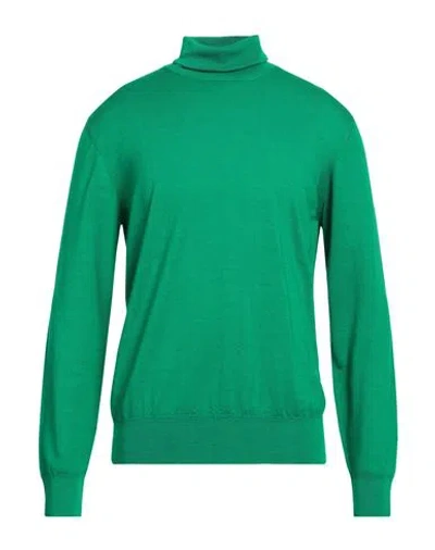 Altea Man Turtleneck Green Size L Virgin Wool