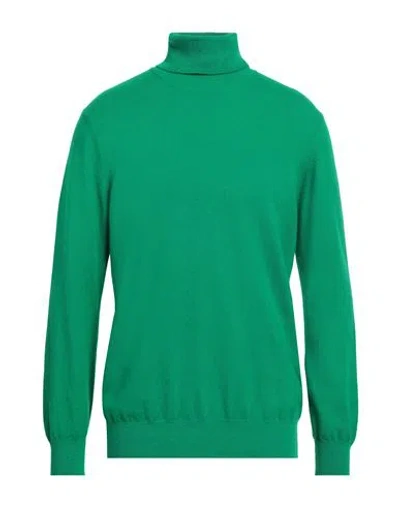 Altea Man Turtleneck Green Size Xxl Virgin Wool