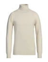 Altea Man Turtleneck Ivory Size Xl Virgin Wool In White