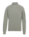 Altea Man Turtleneck Light Green Size L Virgin Wool