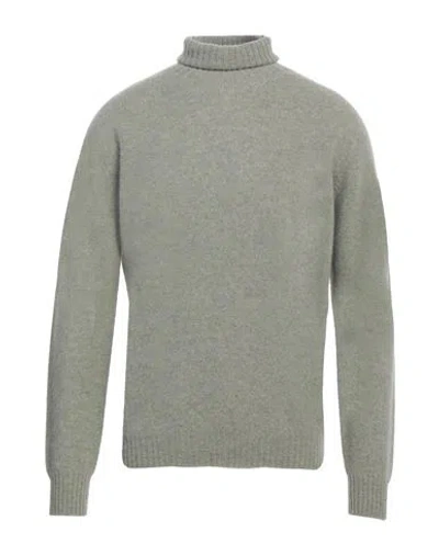 Altea Man Turtleneck Light Green Size L Virgin Wool