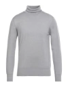 ALTEA ALTEA MAN TURTLENECK LIGHT GREY SIZE L VIRGIN WOOL