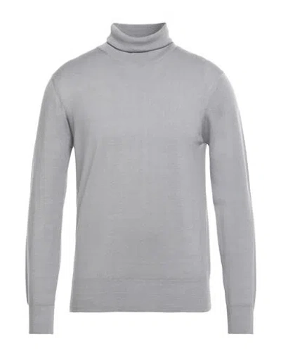 Altea Man Turtleneck Light Grey Size L Virgin Wool