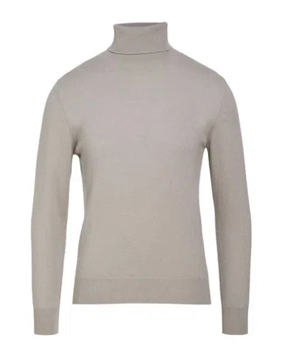 Altea Man Turtleneck Light Grey Size Xl Cashmere In Gray