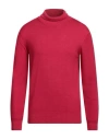 Altea Man Turtleneck Magenta Size L Virgin Wool