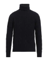 Altea Man Turtleneck Midnight Blue Size L Virgin Wool