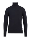 Altea Man Turtleneck Midnight Blue Size L Virgin Wool
