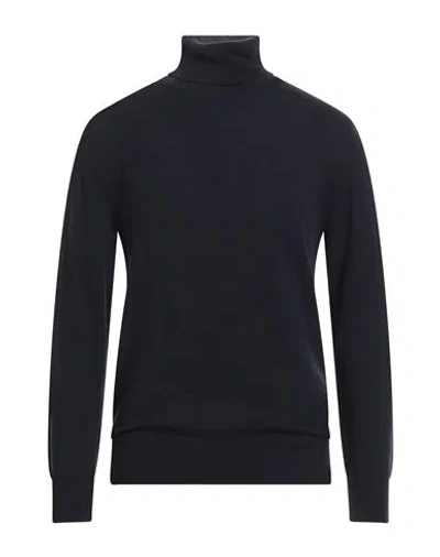 Altea Man Turtleneck Midnight Blue Size M Cashmere