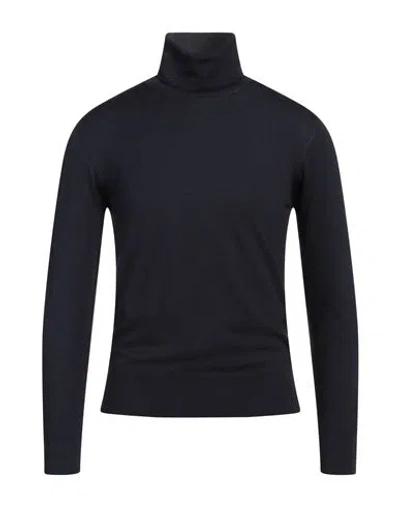 Altea Man Turtleneck Midnight Blue Size S Virgin Wool