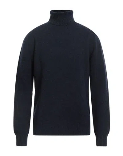 Altea Man Turtleneck Midnight Blue Size Xxl Virgin Wool