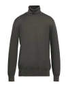 Altea Man Turtleneck Military Green Size S Virgin Wool