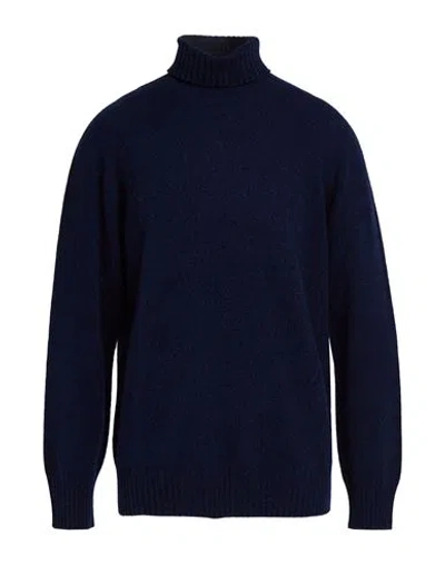 Altea Man Turtleneck Navy Size Xxl Virgin Wool, Cashmere