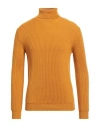 Altea Man Turtleneck Ocher Size L Virgin Wool In Yellow
