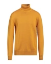 Altea Man Turtleneck Ocher Size Xxl Virgin Wool In Yellow