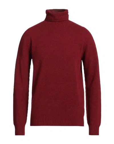 Altea Man Turtleneck Red Size S Virgin Wool