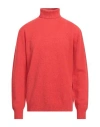 Altea Man Turtleneck Tomato Red Size Xxl Virgin Wool