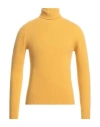 Altea Man Turtleneck Mustard Size S Virgin Wool In Yellow