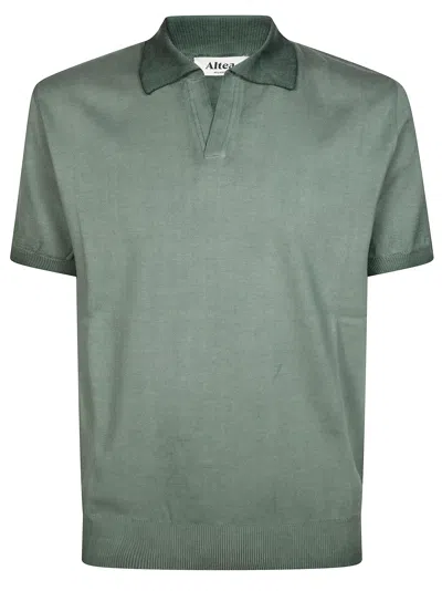 Altea Men's Classic Polo Shirt In Green