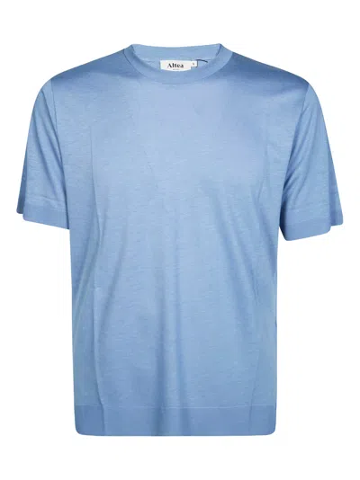 Altea Men's Mini Lyocell T-shirt In Brown