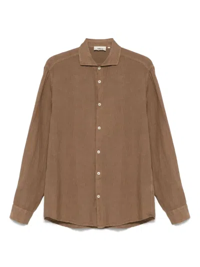 Altea Mercer Shirt In Brown